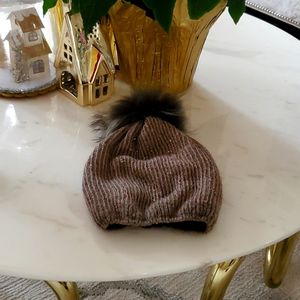 Sequence Beanie w/Pompom